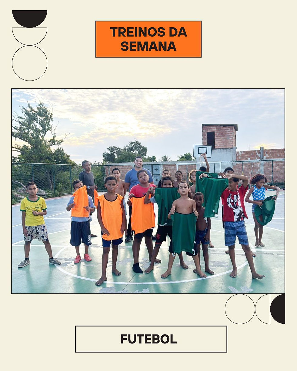 ⚽ Treinos da Semana | Futebol