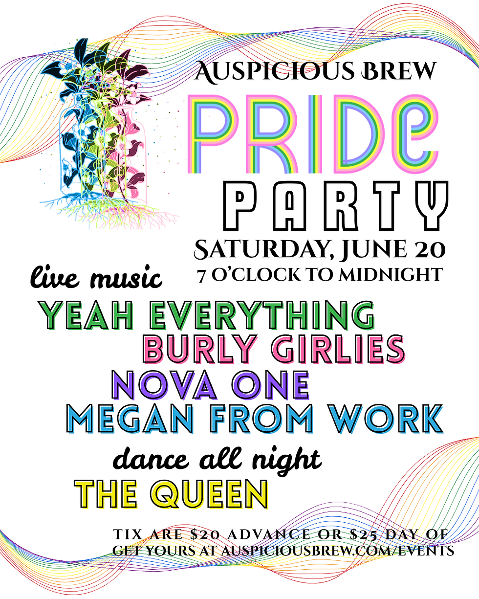 PRIDE PARTY with Yeah Everything // Burly Girlies // NOVAONE // Megan From Work// DJ The Queen