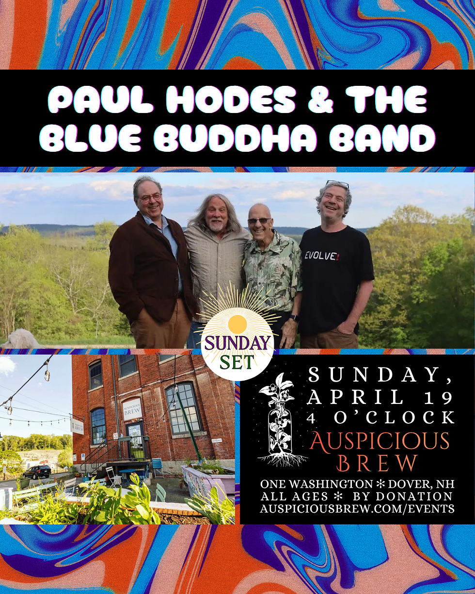 SUNDAY SET: Paul Hodes & The Blue Buddha Band