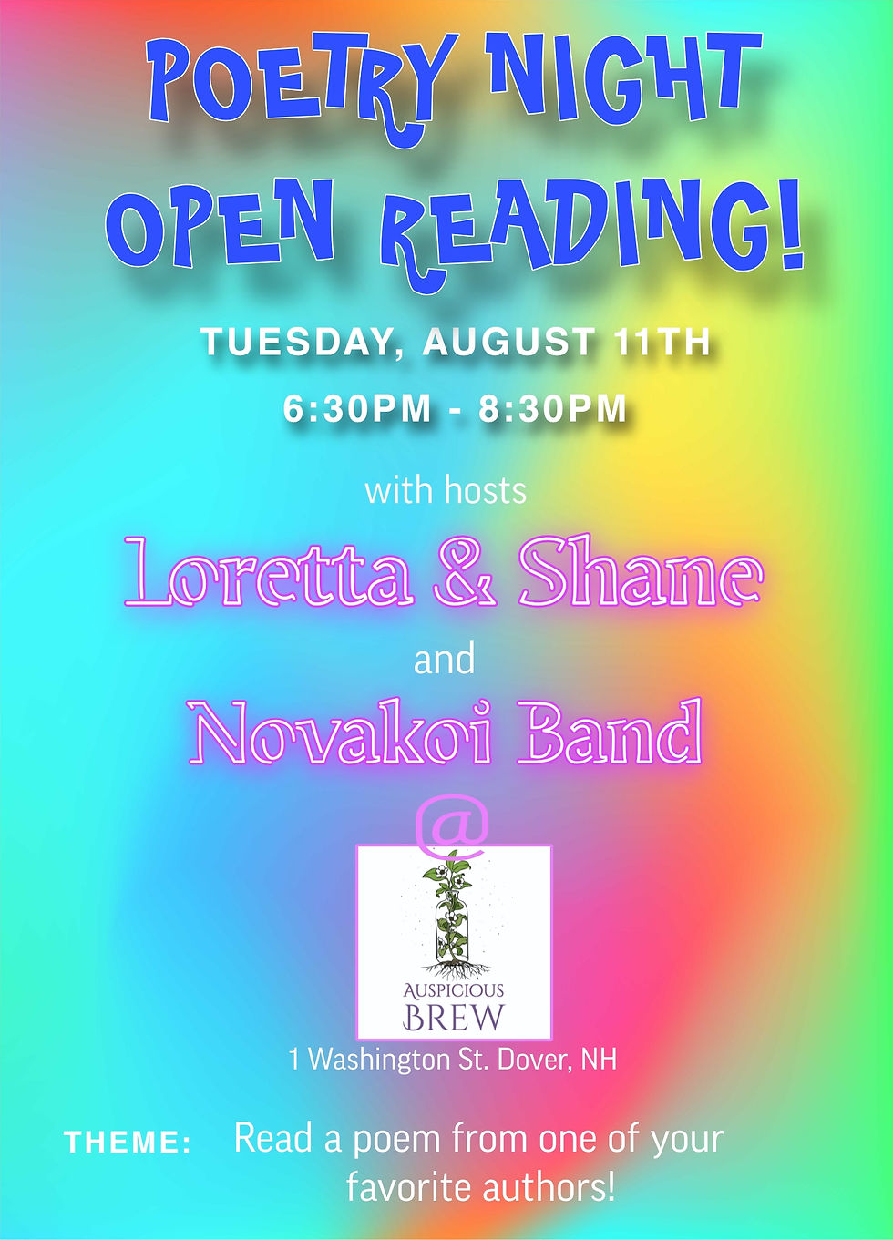 Poetry Night Open Reading