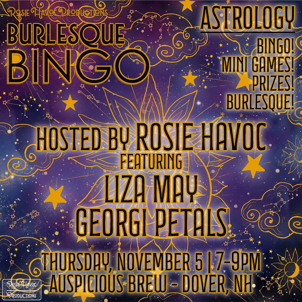 Burlesque Bingo with Rosie Havoc Productions