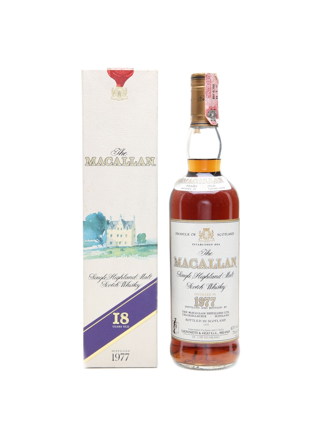 Macallan 18 Year Old 1977
