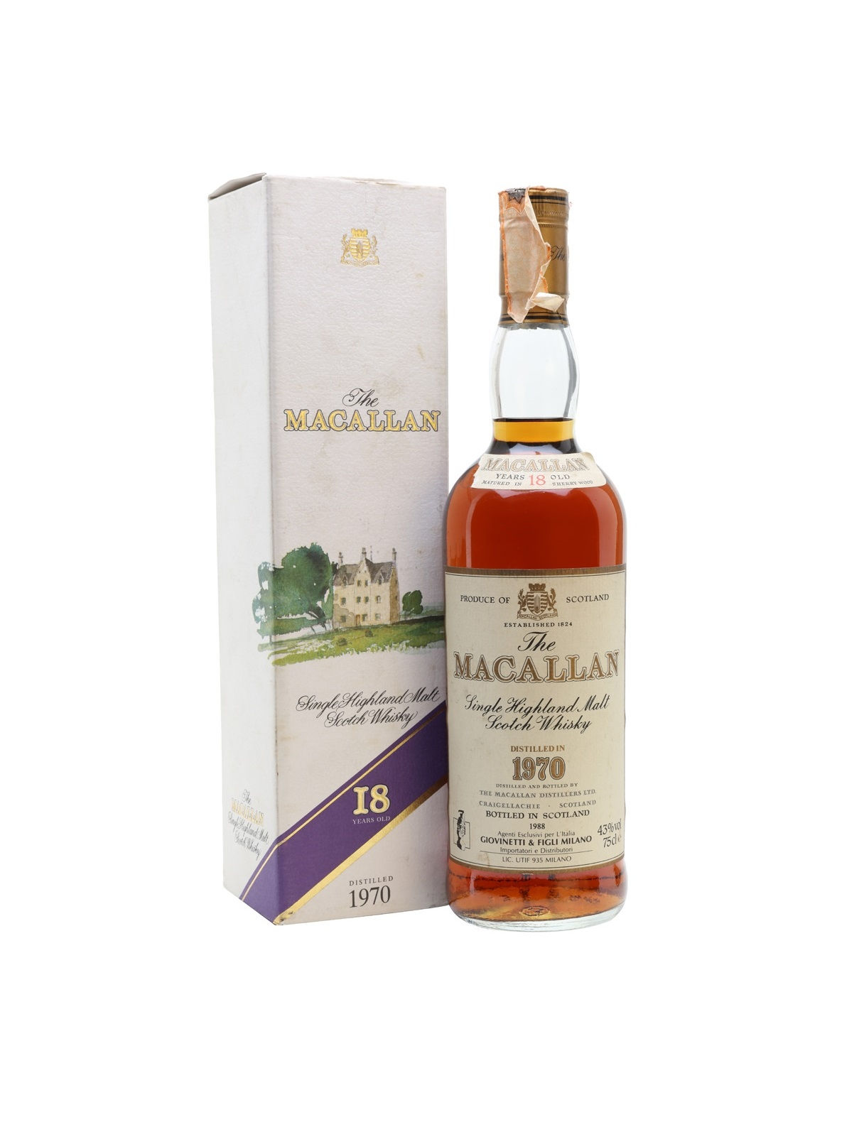 Macallan 18 Year Old 1970