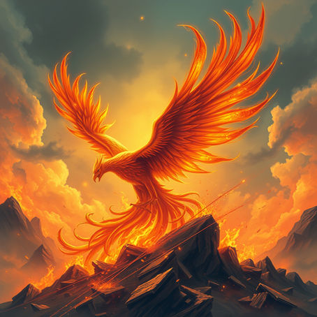 Like a phoenix emerging from ashes, the body can awaken to resilience.