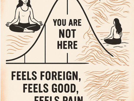 Missing from the Middle — When the bell curve no longer fits, your growth-quake begins. Foreign. Freeing. Painful. Beautiful.