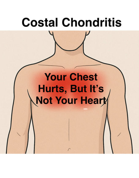 Costal Chondritis: When Your Chest Hurts, But It’s Not Your Heart