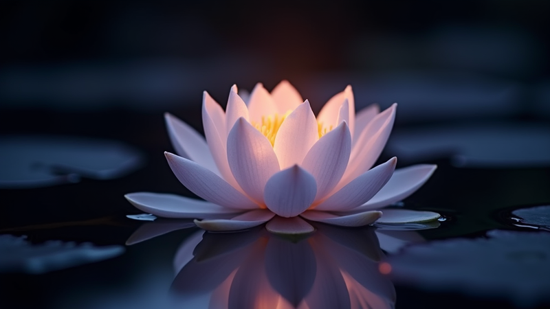 Alta major online course header image of a lotus flower symbolizing higher consciousness