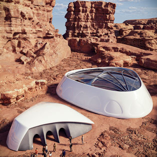 Tourist Accommodation in the Desert with a Bionic approach