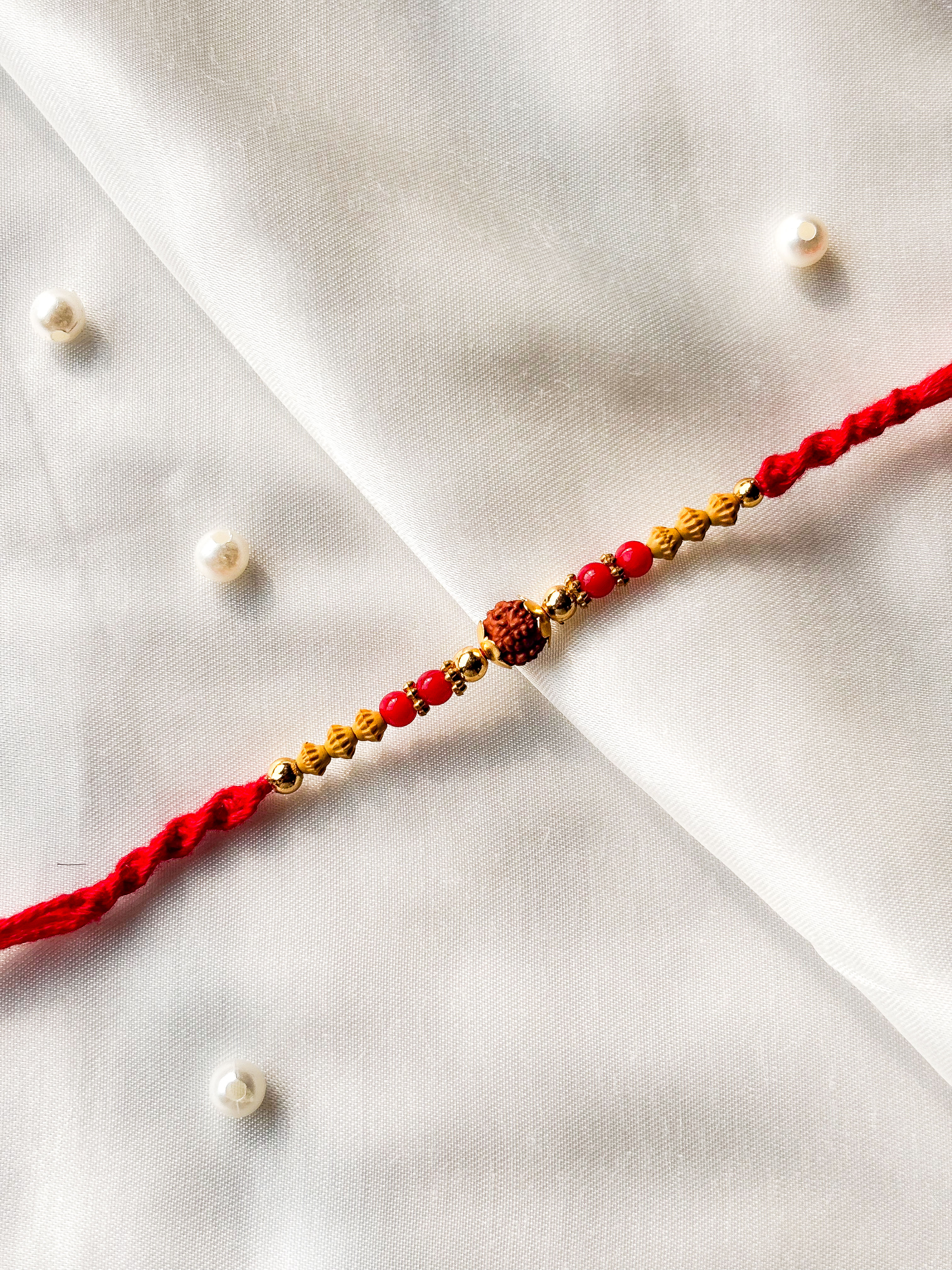 Rudraksh Red Rakhi