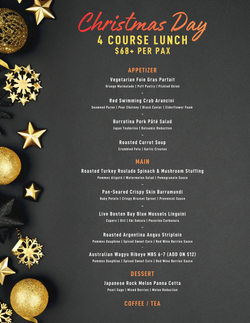 Christmas Day Lunch Set