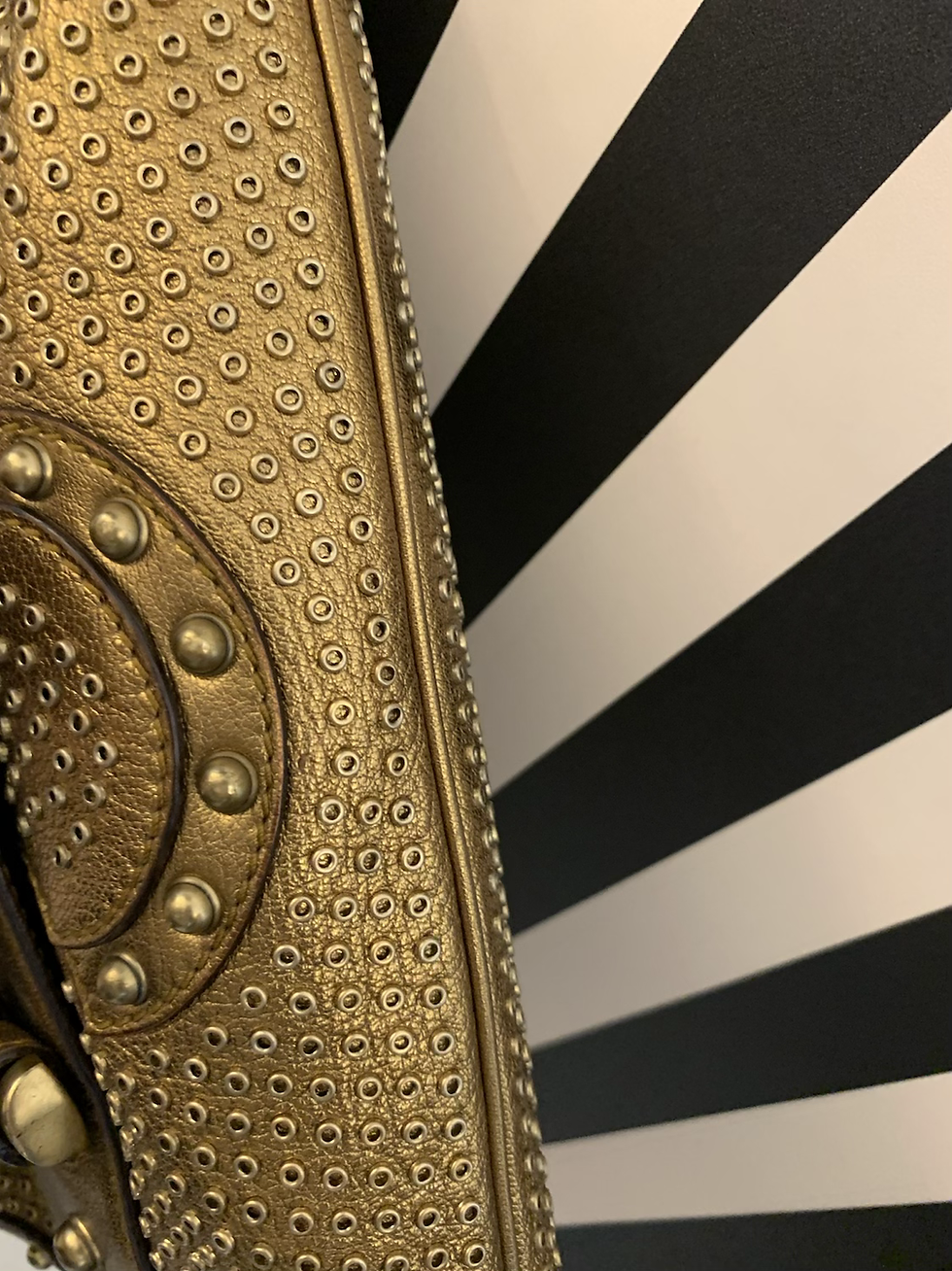 Miniatura: Gucci borsa Studded Pelham Flap limited edition usato