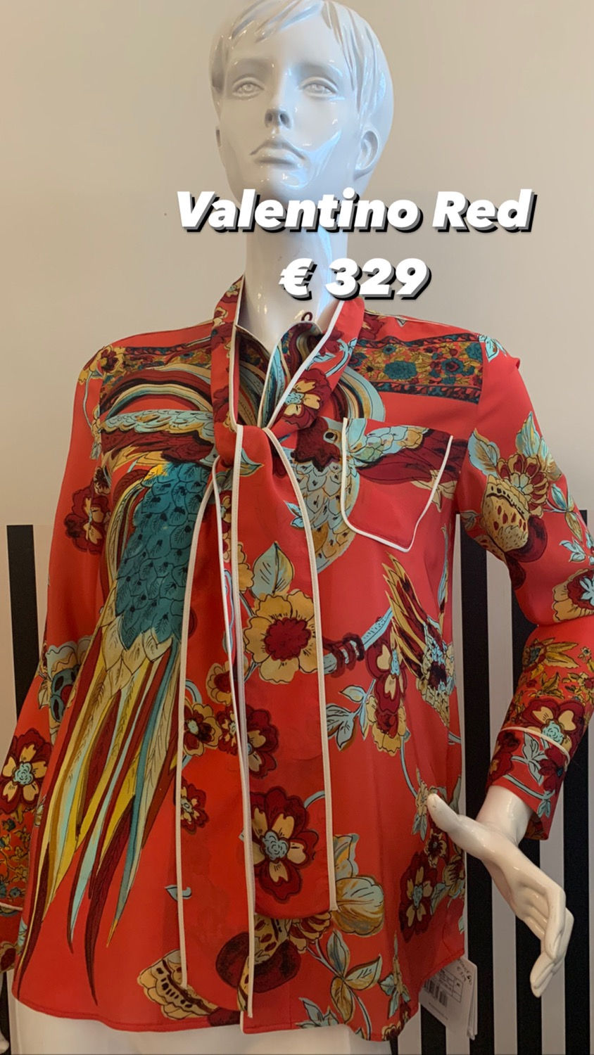 Thumbnail: Valentino Red Camicia in seta usato