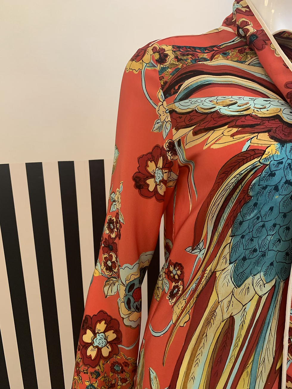 Thumbnail: Valentino Red Camicia in seta usato
