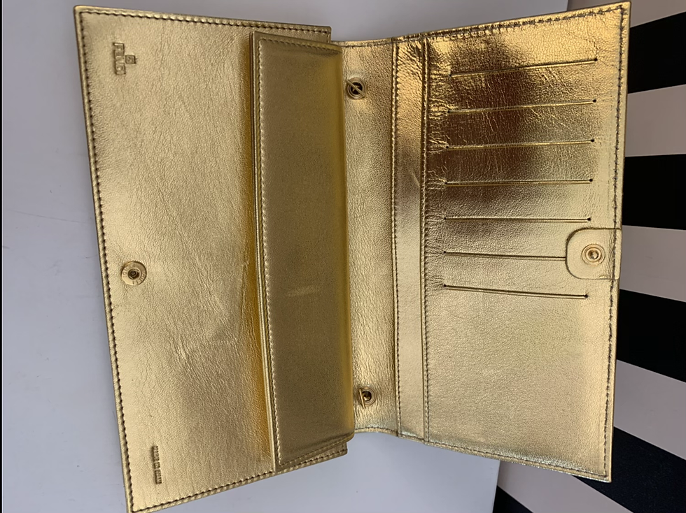 Miniatura: Fendi borsa tracollina oro