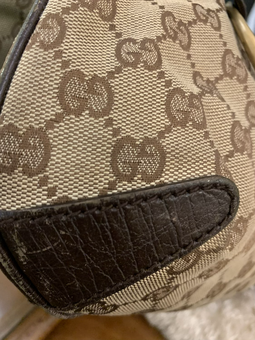 Thumbnail: Gucci borsa sella  vintage 