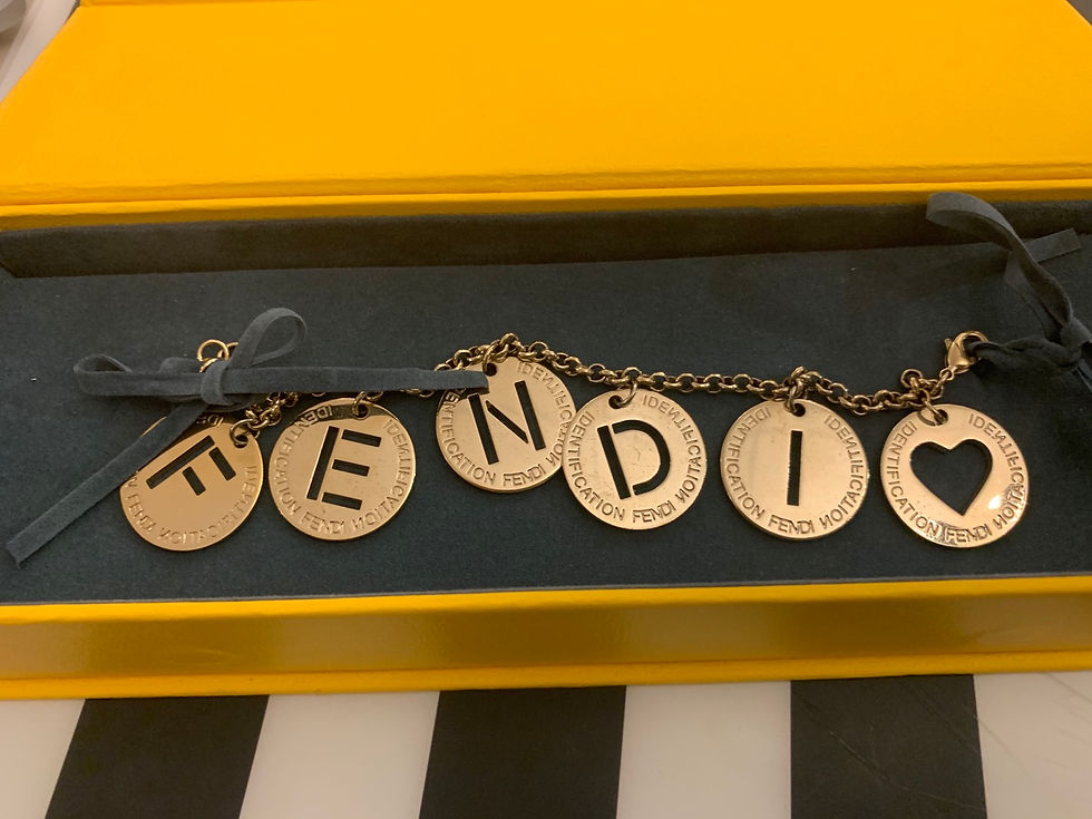 Miniatura: Fendi bracciale ciondoli 