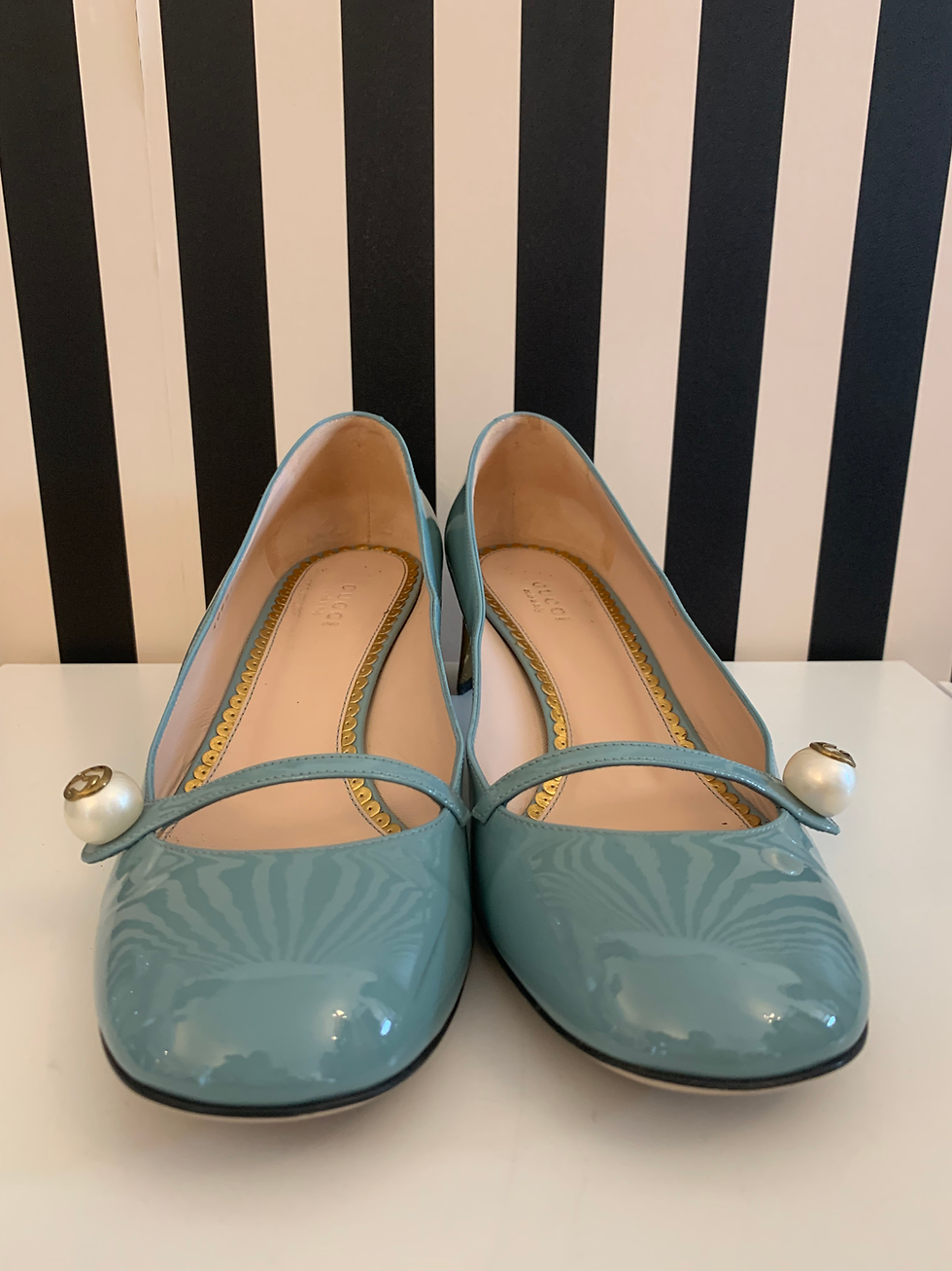 Thumbnail: Gucci scarpa in vernice usato