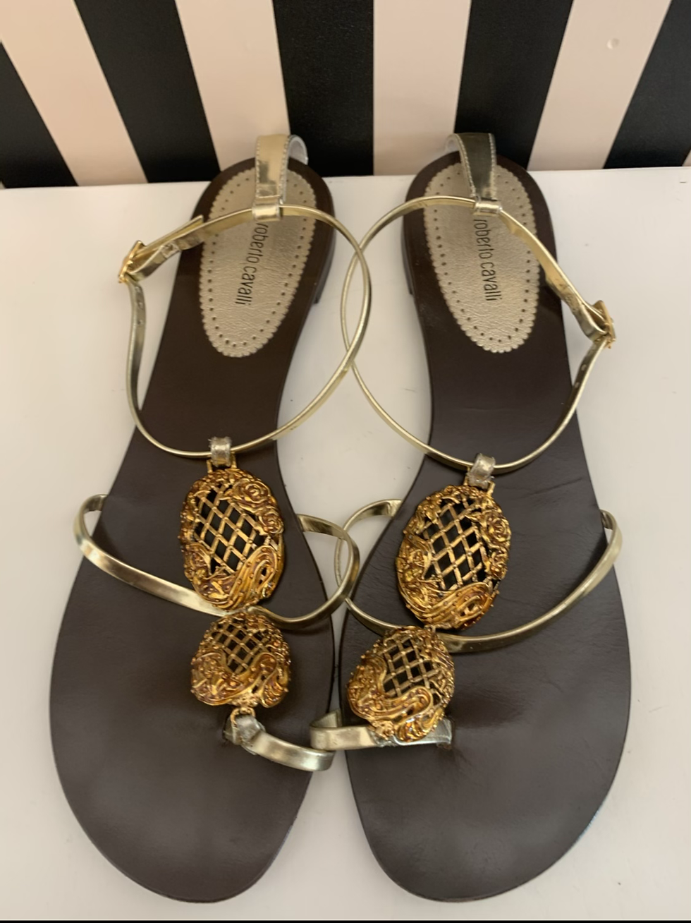 Miniatura: Roberto Cavalli sandalo