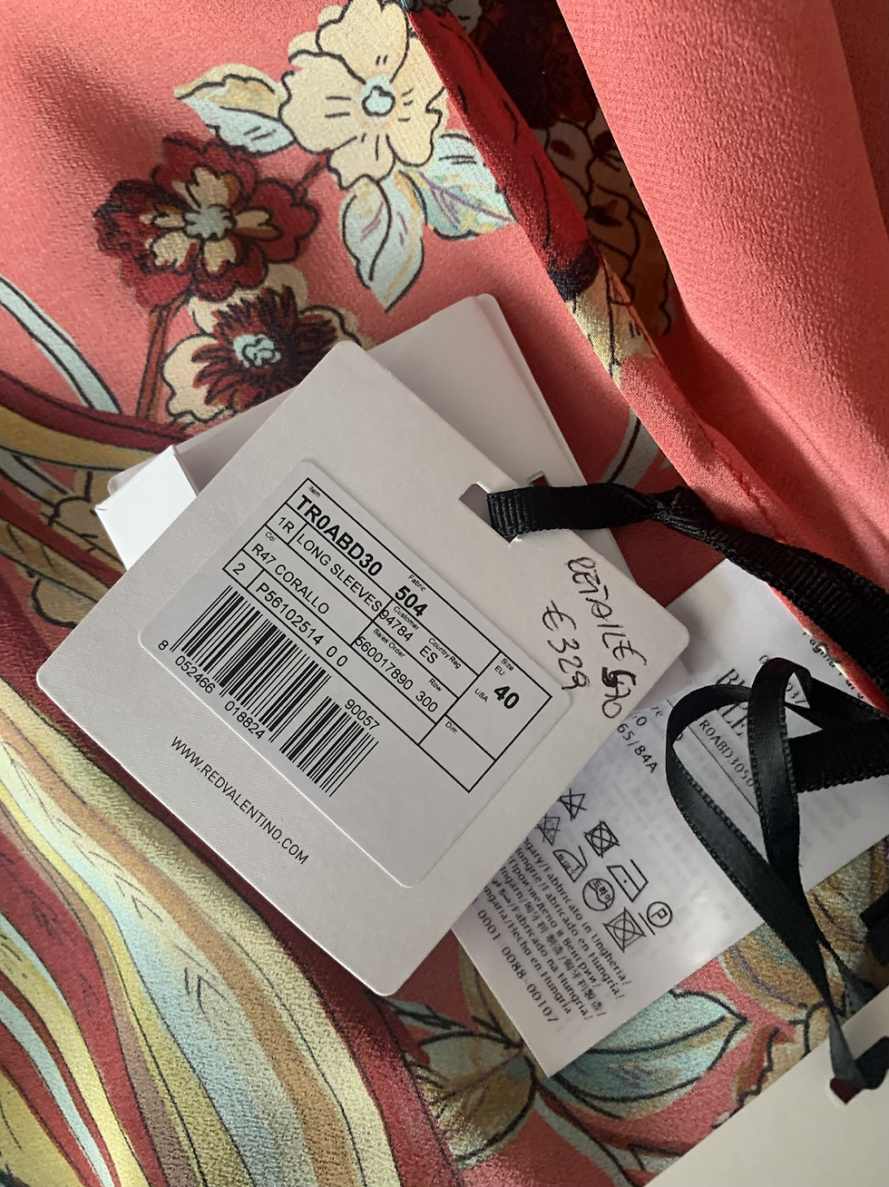 Thumbnail: Valentino Red Camicia in seta usato