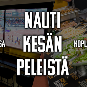 Varaa VIP-palvelut Koplan kotipeleihin NYT!