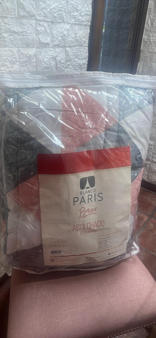 Miniatura: ACOLCHADO ESTAMPADO DE 1 PLAZAS 1/2 LÍNEA BASIC