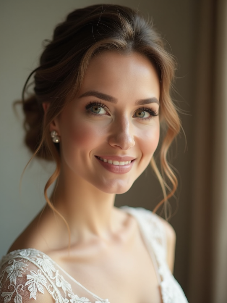 High angle view of a beautician setting up hair styling tools at a client's home