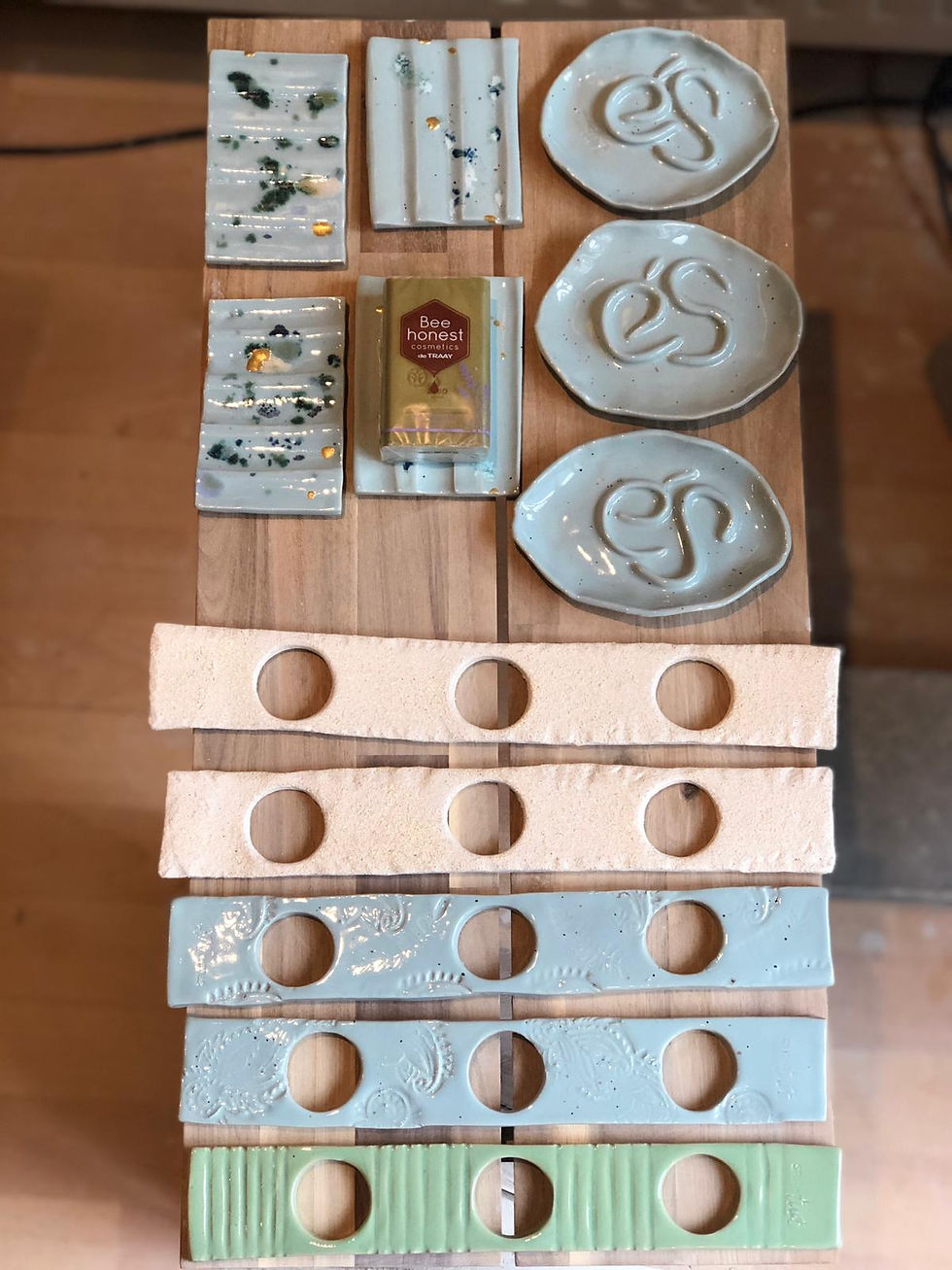 Thumbnail: 'Bathbomb-plate' handgemaakt