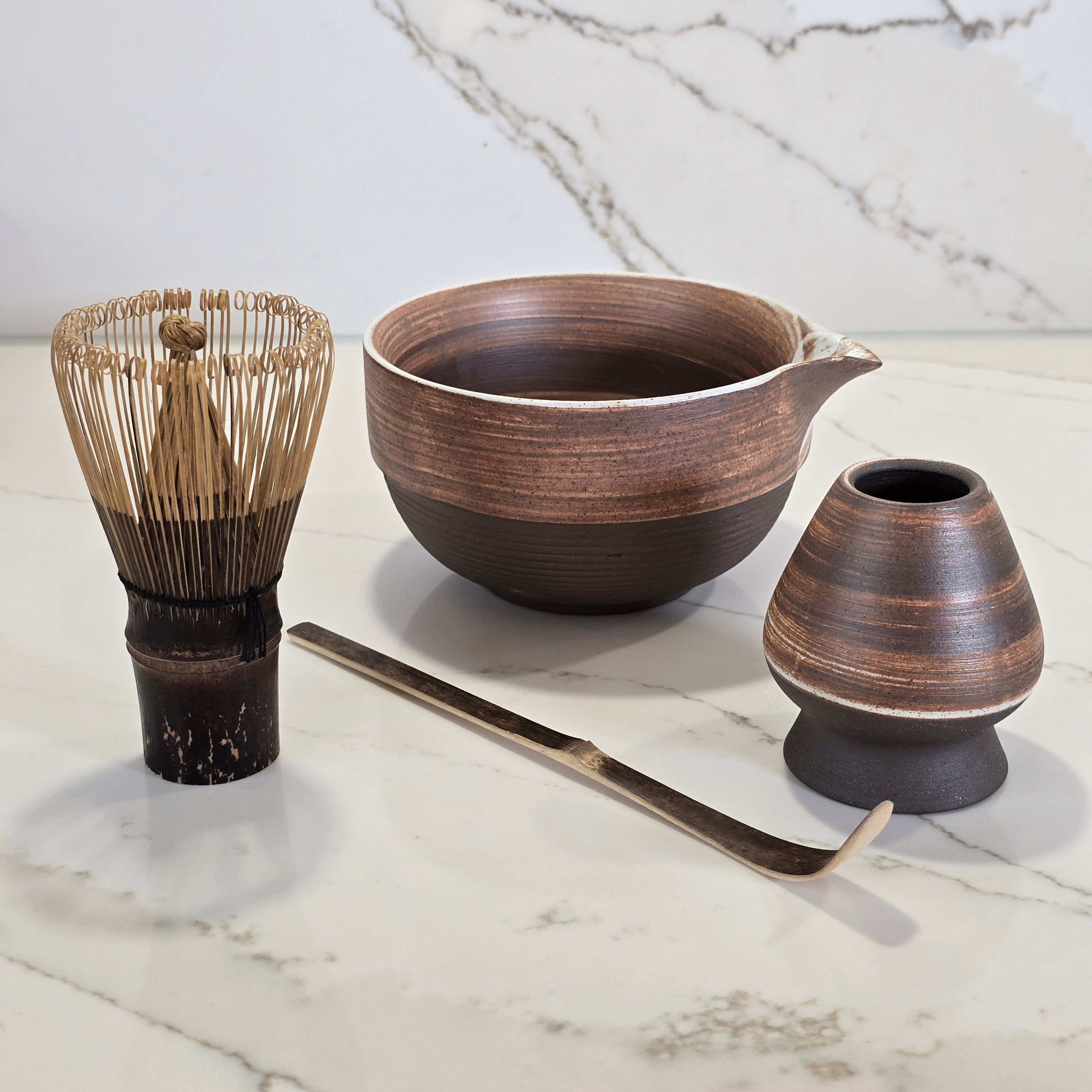 Matcha set bois de chêne