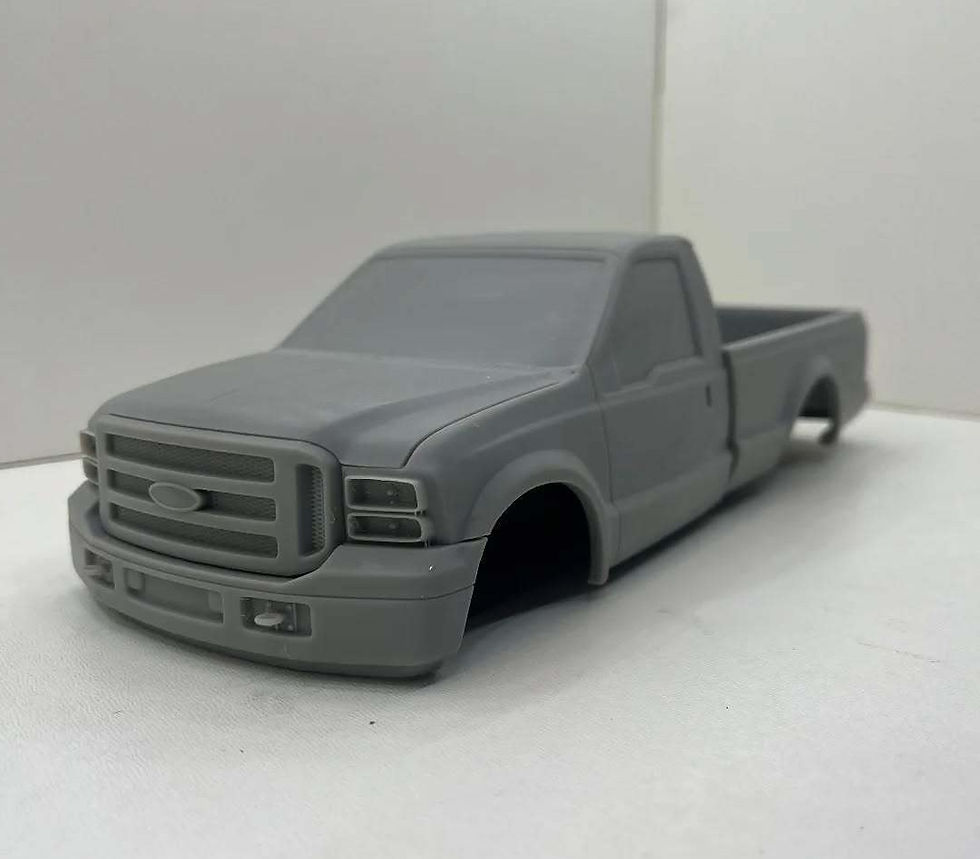 Miniature : Ford F 250 Pick-Up Ute - Différentes échelles - Kit de maquette en résine imprimée en 3D - K3D