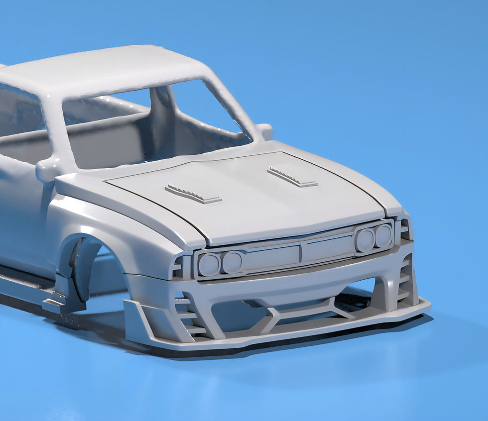 Miniaturbild: Hot Wheels Datsun 620 FatBoy Wide Body Kit - 3D Resin Printed - NO CAR - NA24