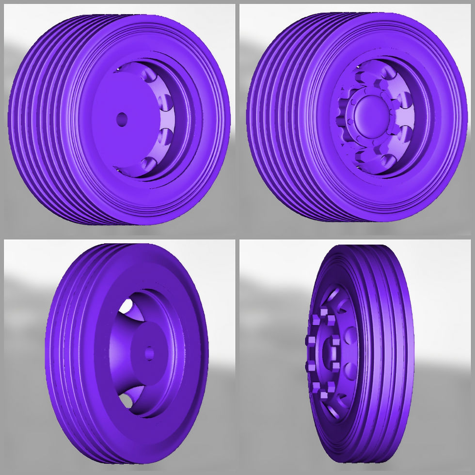 サムネイル： フォルクスワーゲン シフェラル アギリス バス - 各種スケール - 3Dレジンプリントキット - K3D
