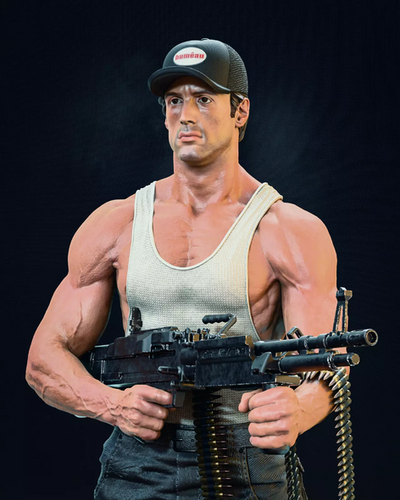 Rambo V2 - 1 x Unpainted Large Scale 3D Resin Printed Model Kit and ...