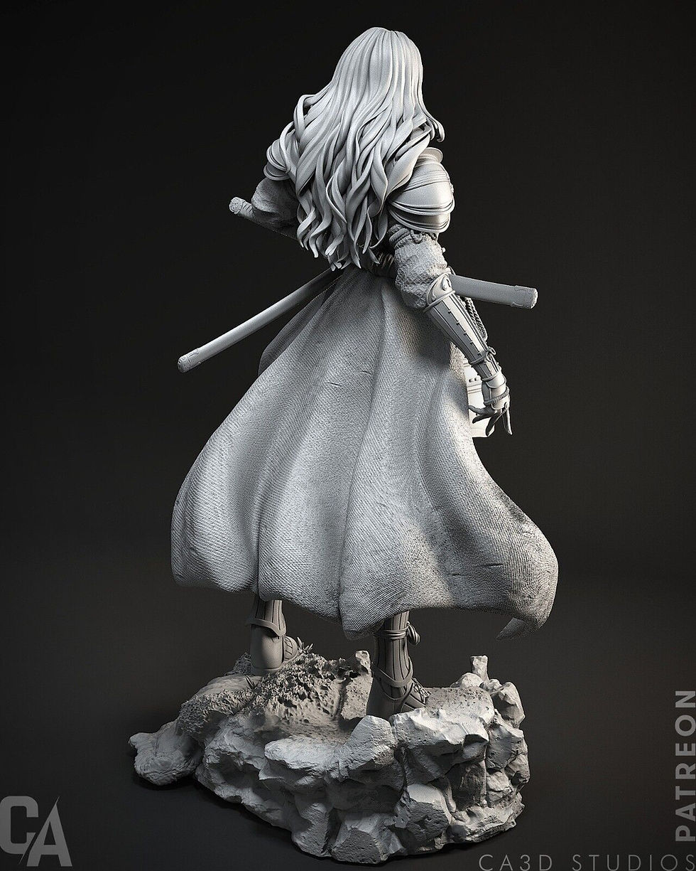 Thumbnail: Samurai Wonder Woman (1) 1/12 Samhail Roisín Gan Phéint agus Bonn ca3d