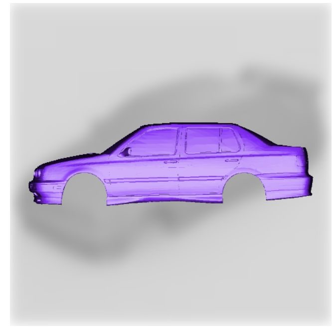 Miniaturbild: Volkswagen Jetta Fast and Furious Karosserie - In verschiedenen Maßstäben - 3D-Harz gedruckt - K3D