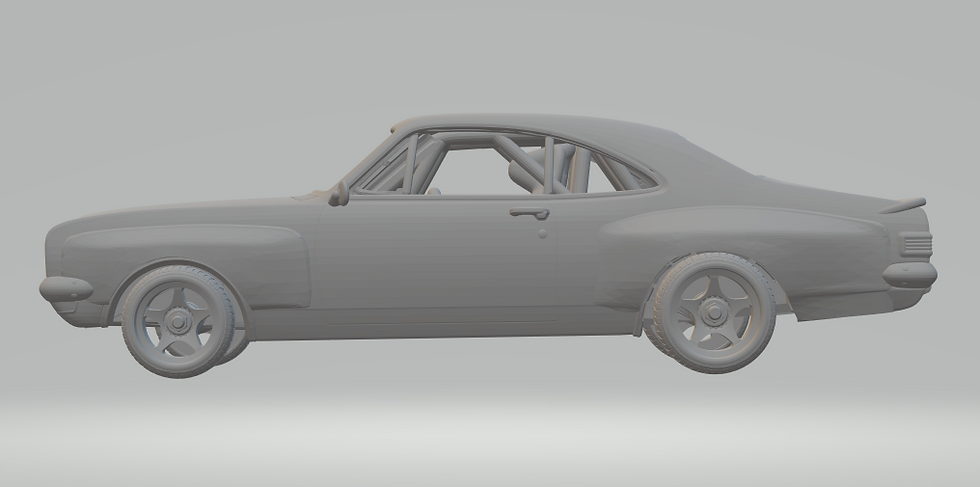 縮圖：霍顿 HK Monaro 宽体套件 - 各种比例 - 3D 树脂打印 - GRUD
