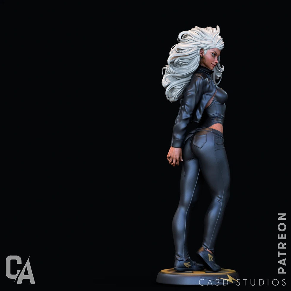 Miniaturbild: Storm - 1 x Unpainted Large Scale 3D Resin Printed Model Kit and Base - CA3D