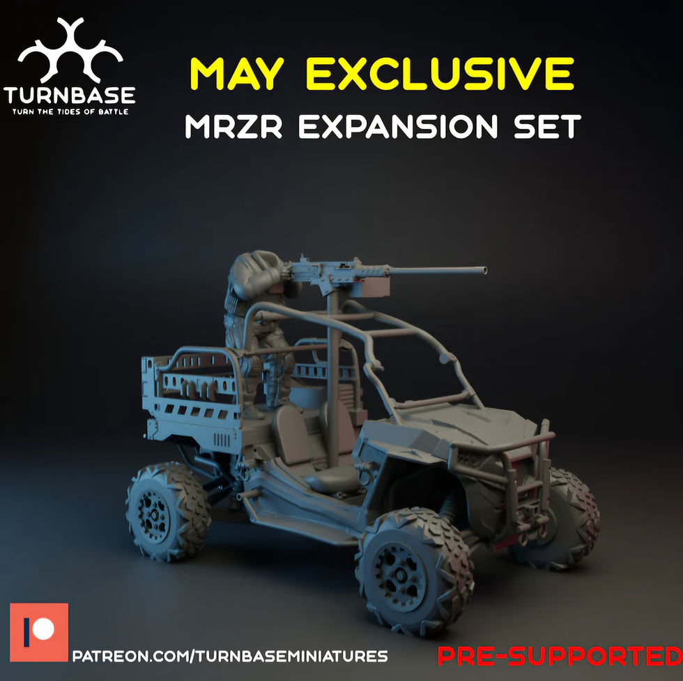 Thumbnail: MRZR Tactical Vehicle - 1 x 3D Resin Modern Military Wargaming Miniature - TBM