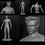 Thumbnail: Wolverine Logan H Jackman - 1 x Unpainted 3D Resin Printed Model Kit +Base - C3D