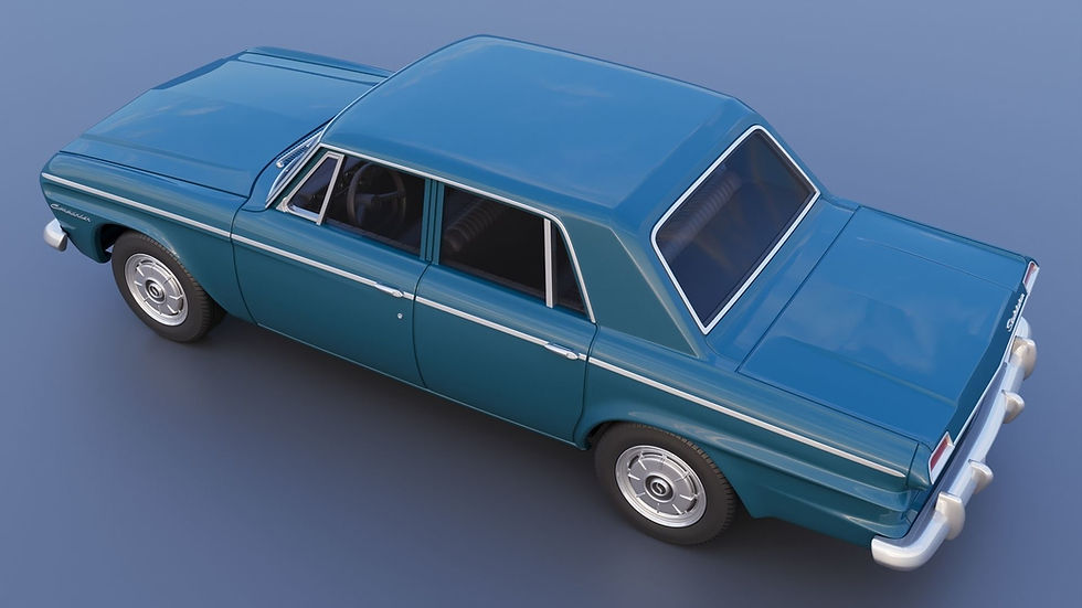 Thumbnail: 1964 Studebaker Commander 4 Doras i RHD nó LHD - Tacar Samhail Roisín Priontáilte 3D C/H/B