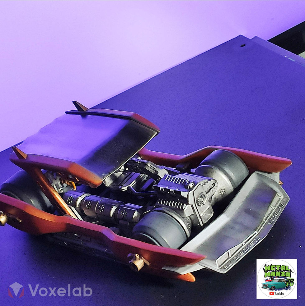 Miniatyrbild: 2077 FLINT'S Car #VOXELABCULTSCAR - Komplett modellbyggsats med 3D-resintryck