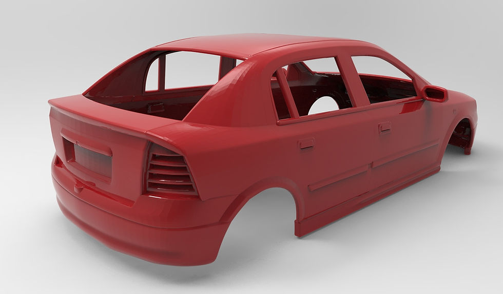 Thumbnail: 1998 Holden Astra - Opel - Corp GM - I Scálaí Éagsúla - Priontáilte Roisín 3D - K3D
