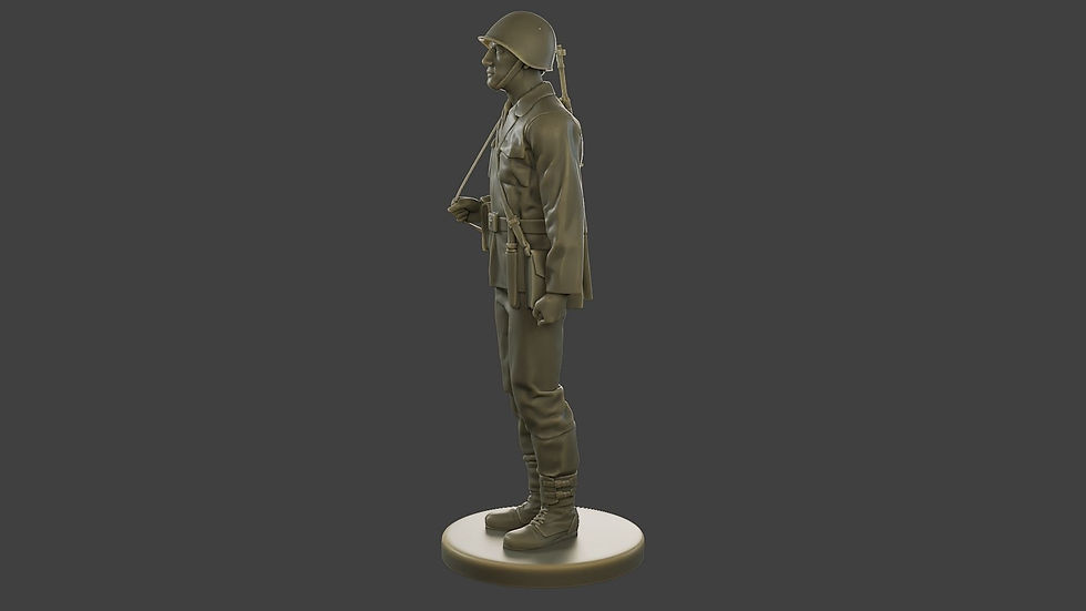 サムネイル： チェコスロバキア共産党CCS1第二次世界大戦 様々なスケールの3D樹脂プリントミニチュア