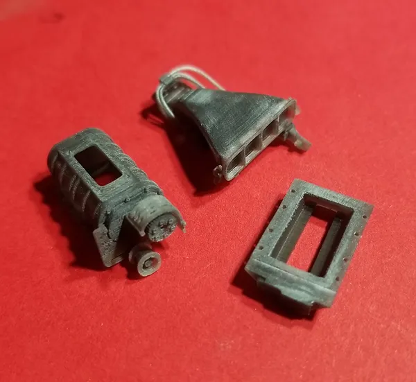 Miniatura: SBC - Littlefield 8-71 Blower & Injector Hat - Dostępny w różnych skalach - FB
