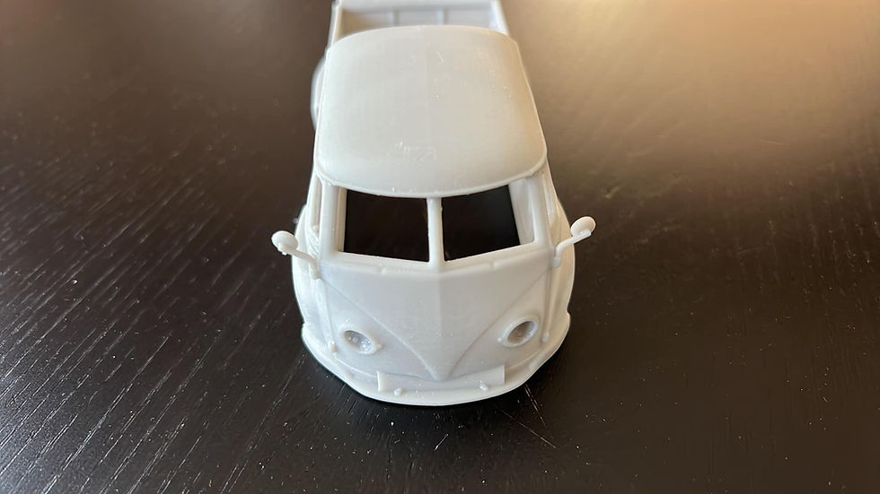Miniature : Carrosserie personnalisée Volkswagen T1 Kombi Ute - Différentes échelles - Impression 3D en résine - K3D