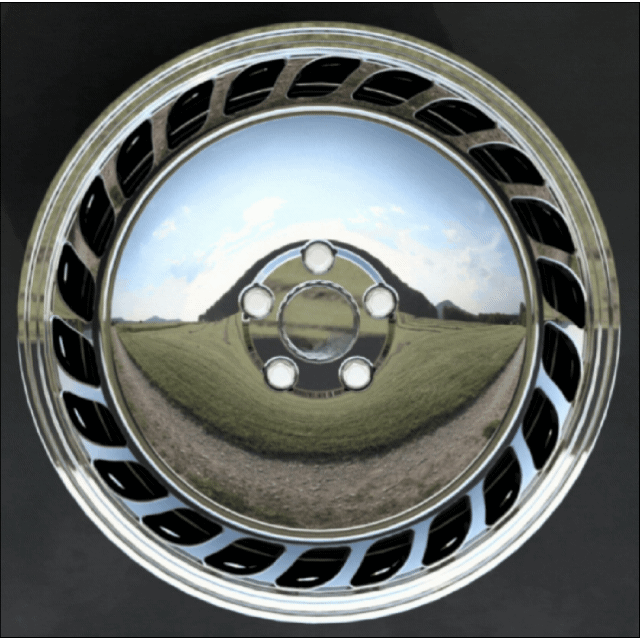 Messer Turbo Fan Rims ONLY - In Various Scales - 3D Resin Printed Wheels - K3D