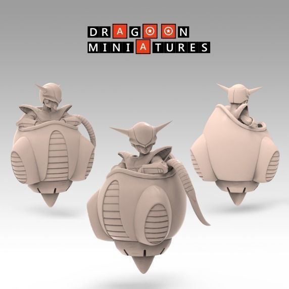 Miniaturbild: Namek Saga T3 – Teil 1 – Dragon Ball – 10 x unbemalte 3D-Harzdruckmodelle – DM