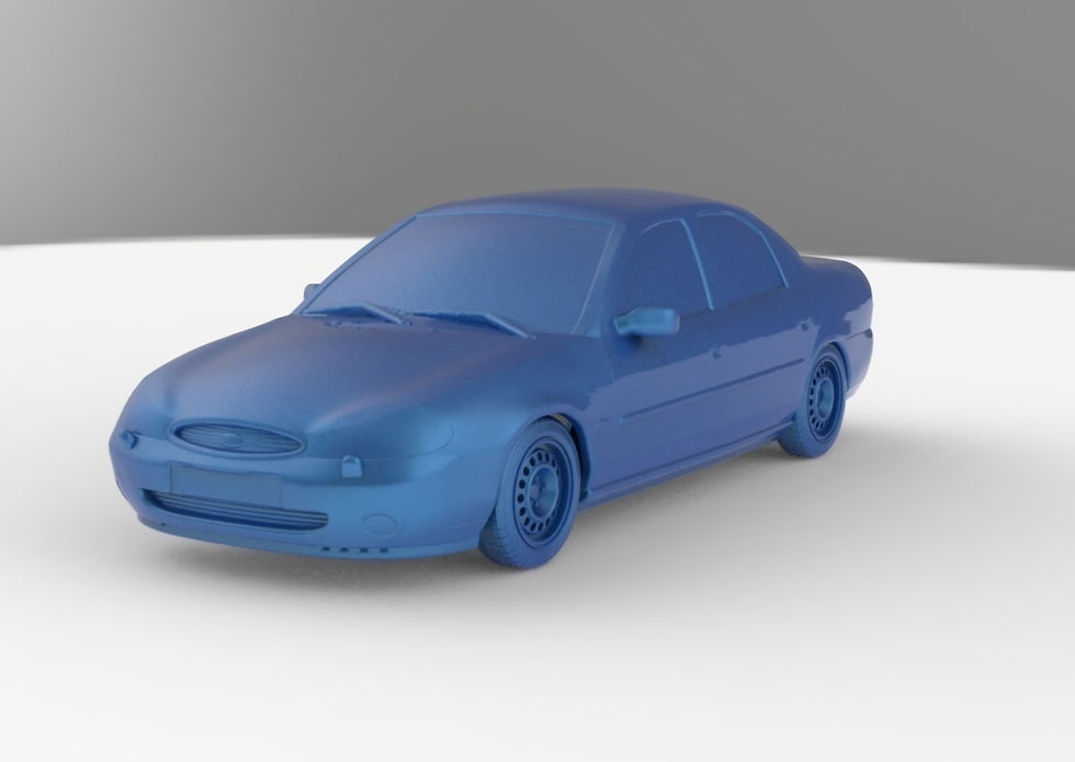 縮圖：福特蒙迪欧 MK2 - 各种比例 - 3D 树脂打印基础套件 - K3D