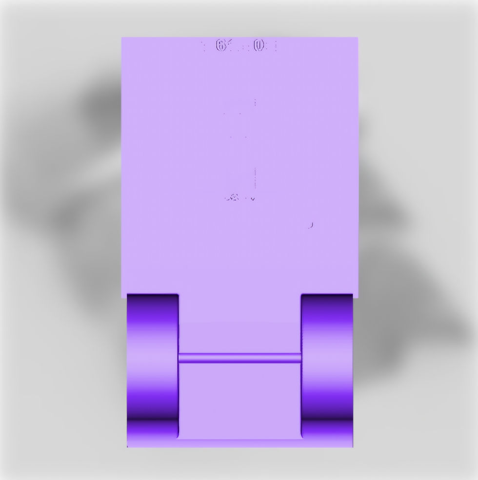 Miniatura: Base de chasis universal únicamente - En varias escalas - Kit de modelo impreso en resina 3D - K3D