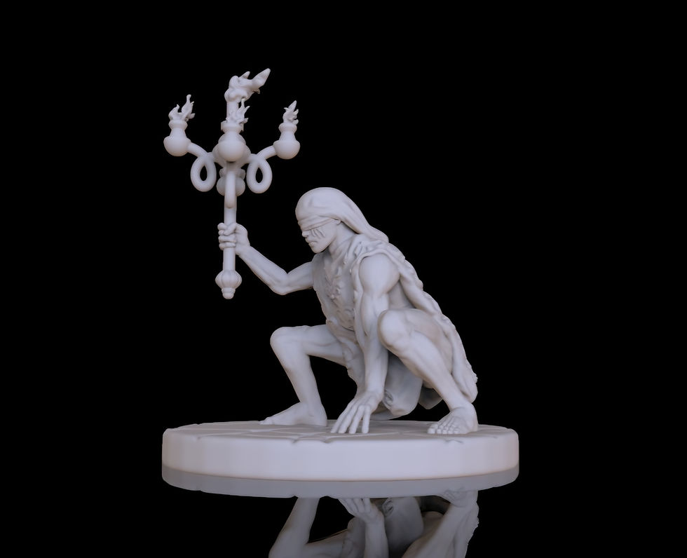 Miniaturbild: Blasphemous Enemy Pack 1 - 5 x unbemalte Resinmodelle und Basen - MY