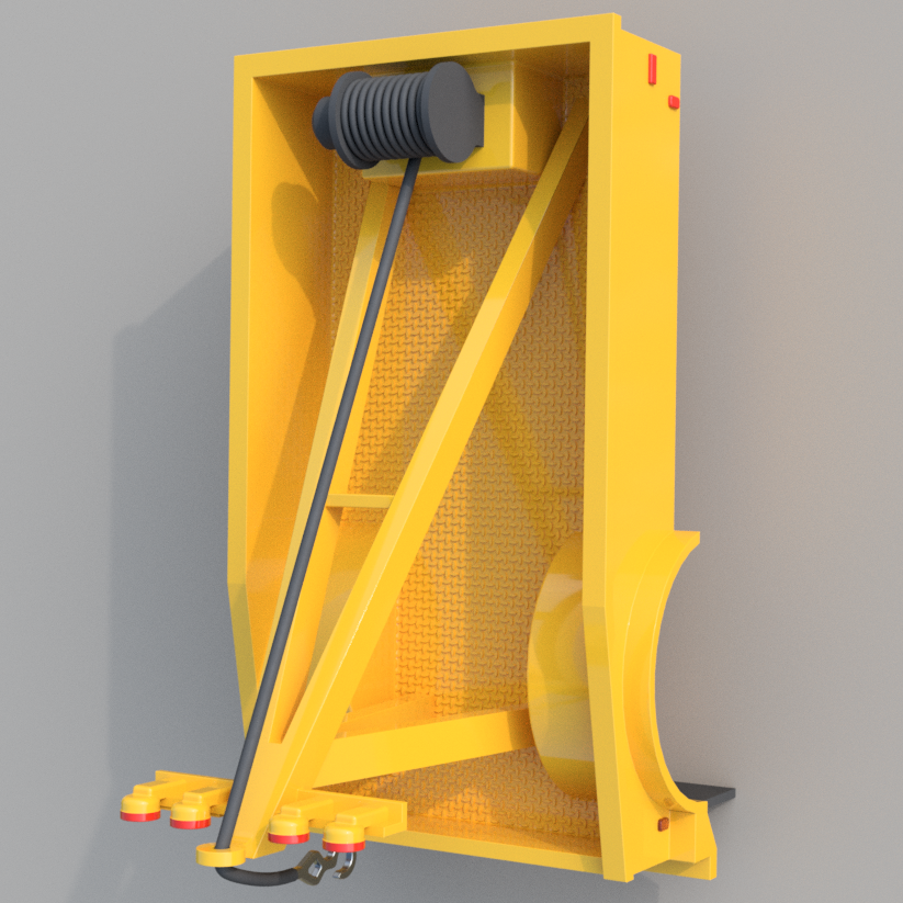 Miniatura: Grúa de auxilio (solo carrocería trasera) - En varias escalas - Kit impreso en resina 3D - K3D